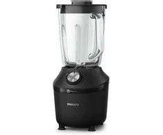 Philips stacionarus blenderis ProBlend Crush 600 W, 2 l stiklinis ąsotis, juodas HR2291/41