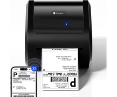 Phomemo terminis etikečių spausdintuvas Bluetooth ir USB, 150 mm/s D520BT
