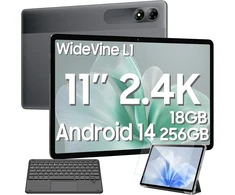 Planšetė Blackview planšetinis kompiuteris Tab9Wifi 11 colių 2K, 18 GB RAM, 256 GB, Android 14