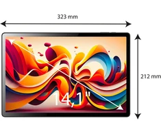 Planšetė Logicom planšetinis kompiuteris Tab XXL, 14 col. IPS, 128 GB, Android 15