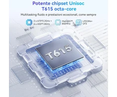Planšetė TABWEE planšetinis kompiuteris W90, 11 colių, 24 GB RAM, 256 GB, 4G LTE ir Wi-Fi