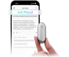Plaud AI diktofonas su AI transkripcija, 64 GB atmintis, Bluetooth, NB-100 modelis