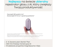 Plaud išmanusis AI diktofonas su Bluetooth, 64 GB atmintimi, 20 valandų įrašymas, NB-100