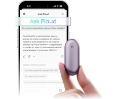 Plaud išmanusis AI diktofonas su Bluetooth, 64 GB atmintimi, 20 valandų įrašymas, NB-100