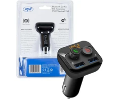 PNI automobilinis FM moduliatorius Bluetooth 5.0 su MP3 grotuvu, Micro SD ir USB F250