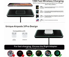 polmxs automobilinis belaidžio įkrovimo kilimėlis Qi 15 W USB-A C1 PRO