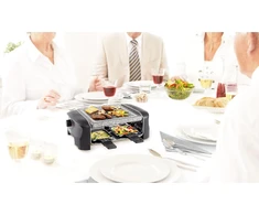 Princess akmens raclette grilis 600 W, 4 asmenims, juodas, 01.162810.01.001