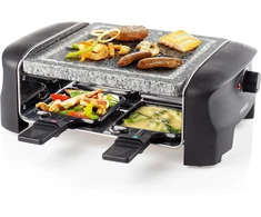 Princess akmens raclette grilis 600 W, 4 asmenims, juodas, 01.162810.01.001
