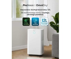 Pro Breeze 12 l/d paros oro sausintuvas su higrostatu, LED ekranu ir 2 l bakeliu, baltas