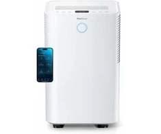 Pro Breeze išmanus kompresorinis oro sausintuvas 20 l/para su 4 l bakeliu PB-D-24-WF