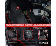 Pro2Protect universali vandeniui atspari priekinių automobilio sėdynių apsauga ProSitzschoner