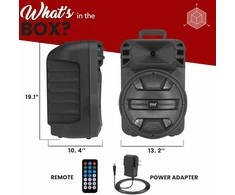 Pyle Bluetooth Garsiakalbis, 800 W
