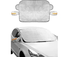 QWORK magnetinis automobilio priekinio stiklo uždangalas, 143 × 110 cm, WD9356