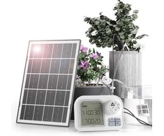 Raddy automatinė laistymo sistema su dirvožemio drėgmės jutikliu, saulės baterija ir ekranu WS-7
