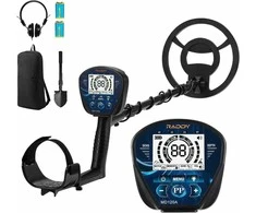 Raddy metalo detektorius MD120 A su vandeniui atsparia 10 colių rite ir LCD ekranu