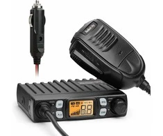 Radioddity CB radijo stotelė, 40 kanalų, AM/FM, 4 W, VOX, kompaktiška, CB-27 PRO (su FM)