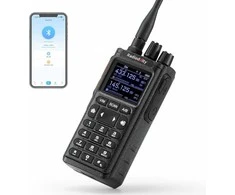 Radioddity nešiojama radijo stotis 10 W, UHF/VHF/FM, 256 kanalai, Bluetooth, GS-10B