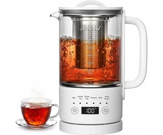 Rauwseul elektrinis stiklinis virdulys 0,6 l, 500 W su temperatūros reguliavimu LG-A600