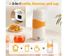 Rauwseul nešiojamas elektrinis virdulys 300 ml, 300 W, 304 klasės nerūdijantysis plienas, G1