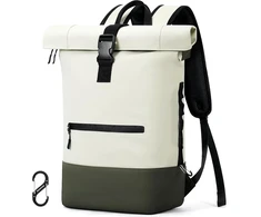 Reiseresa neperšlampama nešiojamojo kompiuterio kuprinė 17 colių, 22 l talpa, RPET, susukamu viršumi, HB-24015BK01