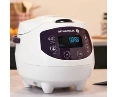 Reishunger mini ryžių viryklė ir garintuvas, baltas, 350 W, 0,6 l, 8 programų, 542-MDRK