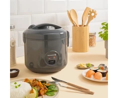 Reishunger ryžių viryklė ir garintuvas 1,2 l, 500 W, 533-RK-KER-Juodas