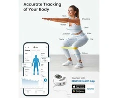 RENPHO Išmanioji „Bluetooth“ skaitmeninė kūno matavimo juosta