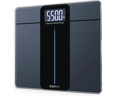 RENPHO skaitmeninės kūno svarstyklės 250 kg su LCD ekranu R-MSD02