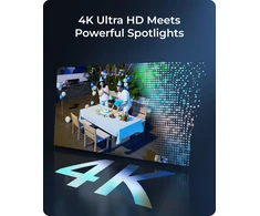 Reolink belaidė lauko apsaugos kamera 4K 8 MP Wi-Fi su saulės skydeliu Argus Eco Ultra+Solar Panel