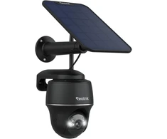 Reolink belaidė saulės energija maitinama IP saugumo kamera 5 MP, pasukama 355°, Wi-Fi 2.4/5 GHz, Argus PT+SP-B