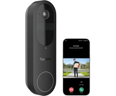 Reolink belaidis vaizdo durų skambutis su kamera 4 MP, Wi-Fi 2.4/5 GHz, Reolink Video Doorbell (Baterija)