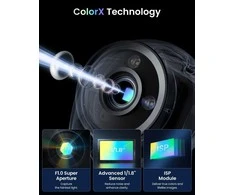 Reolink IP stebėjimo kamera CX820, 4K UHD, ColorX, PoE, F1.0 diafragma, HDR, naktinis matymas