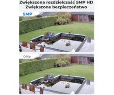 Reolink išorinė IP vaizdo stebėjimo kamera PoE, 5 MP, naktinis matymas, garso įrašymas, RLC-520A-B