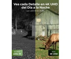 Reolink lauko 4K IP vaizdo stebėjimo kamera su 4G LTE, naktiniu matymu, judesio sensoriais, saulės paneliu, Go Ranger PT+SP2