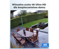 Reolink lauko PoE IP kameros 4K 8 MP su žmonių ir transporto priemonių aptikimu, 2 vnt., RLC-810A-2pack
