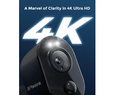 Reolink lauko Wi-Fi kamera Argus 3 Ultra-B 4K, maitinama saulės energija