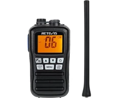 Retevis jūrinė nešiojamoji racija RM01 VHF, 88 kanalai, IP67, EUA9230A