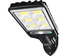 Retoo saulės LED lauko šviestuvas su judesio jutikliu, 240 W, 120 LED, IP67, šaltai balta, E310