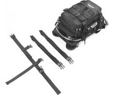Rhinowalk motociklo bako krepšys su MOLLE sistema, 1,5 l, juodas