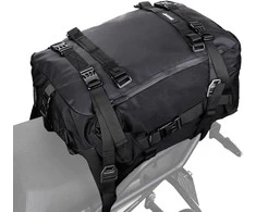 Rhinowalk vandeniui atspari daugiafunkcė motociklo bagažinė 30 l juoda X216Bl-30L