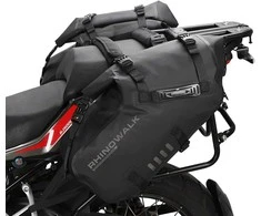 Rhinowalk vandeniui atsparūs 28 l motociklo šoniniai krepšiai iš PVC, modelis MT1428