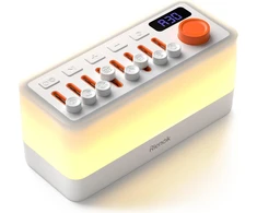RIENOK Bluetooth garsiakalbis su naktine lempa, 10 W, 11 RGB spalvų, Rienok S10