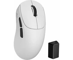 RK ROYAL KLUDGE belaidė žaidimų pelė, PAW3950, 42 K DPI, 54 g, 8 kHz, USB-C, BT, 2,4 GHz, RK MG5