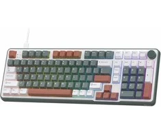 RK ROYAL KLUDGE C98 mechaninė klaviatūra, magnetiniai jungikliai, RGB apšvietimas, laidinė