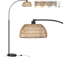 Rottogoon rataninis pastatomas šviestuvas su LED lempute, 9 W, reguliuojamo ryškumo STR-FP116