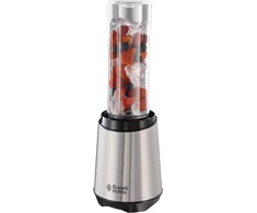 Russell Hobbs personalinis trintuvėlis smoothie, 300 W, 600 ml indas, nerūdijančio plieno peiliai, Mix&amp;Go 23472-56