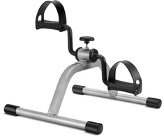 RYGEO mini treniruoklis su pedalais kojų ir rankų mankštai, su reguliuojamu pasipriešinimu