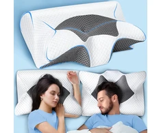 SAHEYER ergonominė kaklo pagalvė iš atminties putų, 59 x 43 x 12/15 cm, MFP026