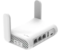 Šakotuvas GL.iNet dviejų juostų kelioninis Wi-Fi maršrutizatorius AC1200, Gigabit LAN, OpenWrt, GL-SFT1200