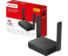 Šakotuvas Mercusys 4G LTE maršrutizatorius MB113-4G, nešiojamas Wi-Fi, 2 LAN prievadai, iki 150 Mb/s